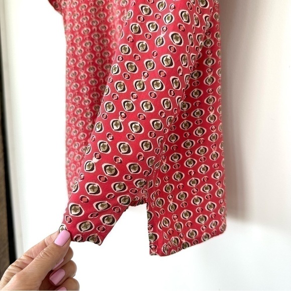 J. Jill top with crew neckline and short sleeves, loose fitting - Picture 9 of 11